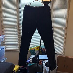 American Stitch Black Cargo Pants for Men